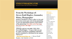 Desktop Screenshot of finegunmaking.com